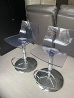 Barkrukken, 2 krukken, Ophalen, Zo goed als nieuw, In hoogte verstelbaar