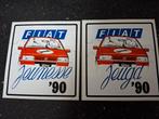 Lot de stickers marque de voiture Fiat Uno 1990, Enlèvement ou Envoi, Comme neuf, Voiture ou Moto