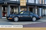 Porsche 911 964 Carrera 2 (bj 1990), Lederen bekleding, 4 zetels, Blauw, Leder