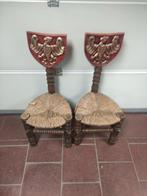 Kasteel stoelen, Ophalen