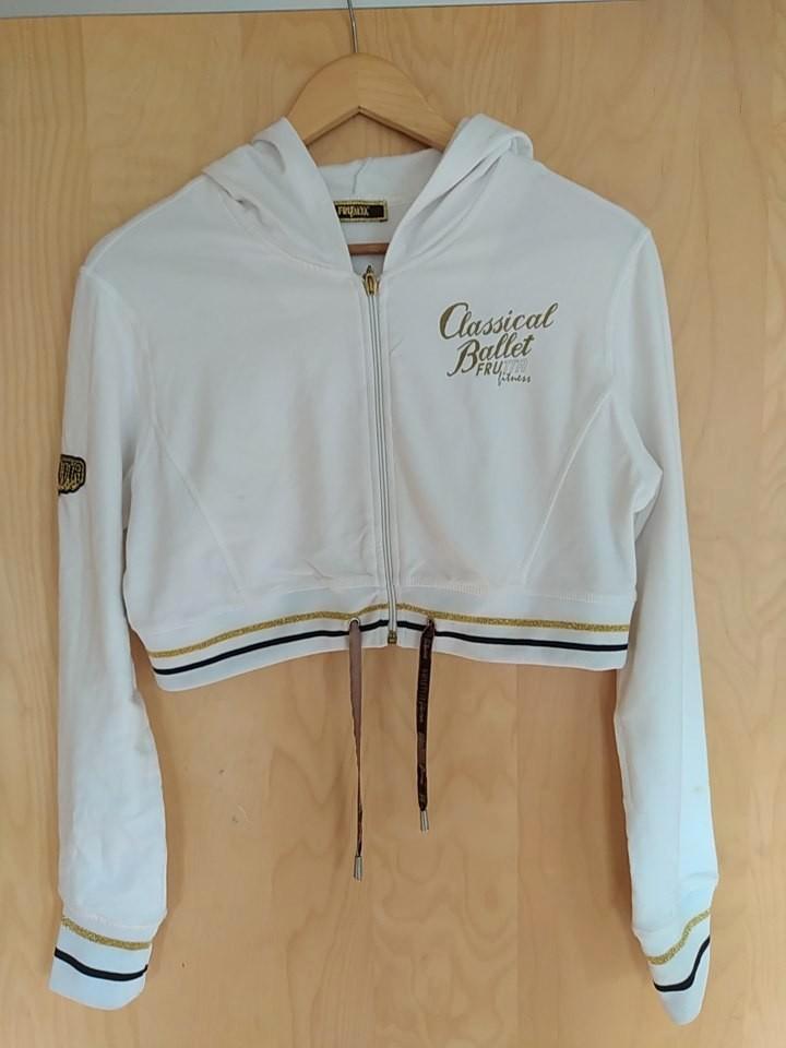 Korte ballet sweater

(Maat Small) nauwelijks gedragen, Sport en Fitness, Ballet, Zo goed als nieuw, Ophalen of Verzenden