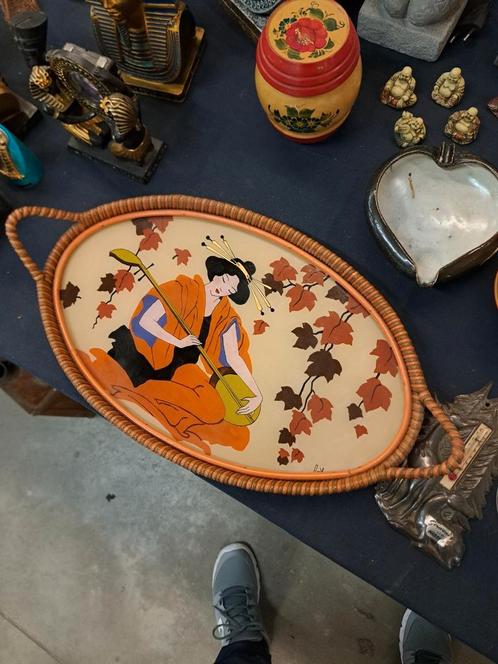 Aziatisch gerecht, Huis en Inrichting, Woonaccessoires | Dienbladen, Zo goed als nieuw, Ophalen of Verzenden