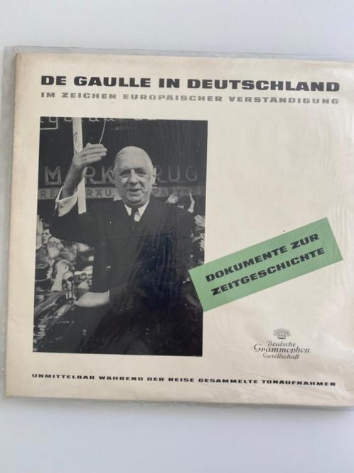 LP Charles De Gaulle In Deutschland September 62, Cd's en Dvd's, Vinyl | Overige Vinyl, Zo goed als nieuw, 12 inch, Ophalen of Verzenden
