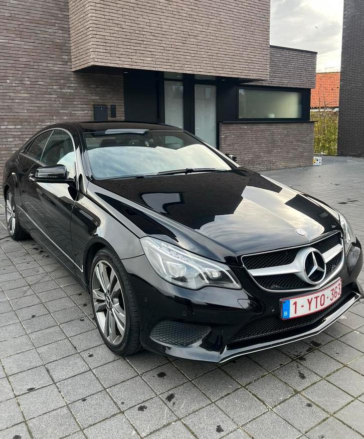 Mercedes E200 Coupe Facelift - 2014, Auto's, Mercedes-Benz, Particulier, E-Klasse, Benzine, Euro 6, Automaat, Zwart, Ophalen