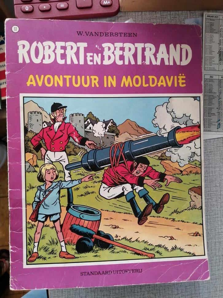 Avontuur in Moldavië Robert en Bertrand 17, Boeken, Stripverhalen, Gelezen, Ophalen of Verzenden
