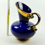 Amphoor blauw met goud, Huis en Inrichting, Woonaccessoires | Vazen, Ophalen, Gebruikt, Blauw, Aardewerk of Porselein