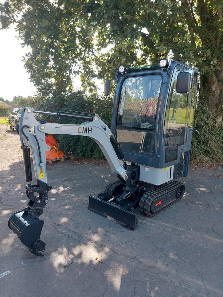 NIEUWE minigraver 1.3T joystick met CABINNE! knalprijs!!, Zakelijke goederen, Machines en Bouw | Kranen en Graafmachines, Graafmachine