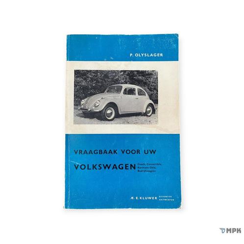 VW Vraagbaak Olyslager Kever Karmann Ghia Bedrijfswagen, Auto diversen, Handleidingen en Instructieboekjes, Ophalen of Verzenden