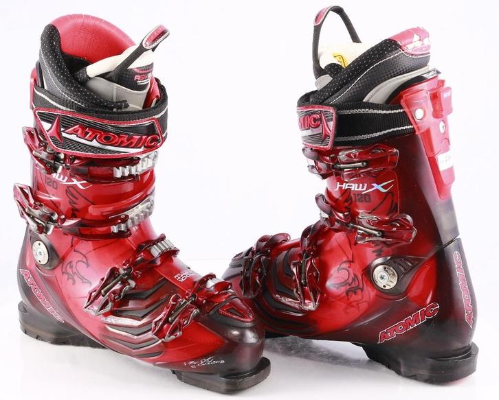 Chaussures de ski 42 42.5 EU ATOMIC HAWX 120, zone flexible, Sports & Fitness, Ski & Ski de fond, Utilisé, Chaussures, Atomic