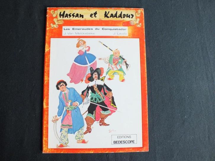 HASSAN & KADDOUR (ALBUM VAN 1 EP). EDITIES BEDESCOPE, Boeken, Stripverhalen, Gelezen, Complete serie of reeks, Ophalen of Verzenden