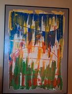 Moderne kunst franse kunstschilder christian belin, Antiek en Kunst, Ophalen