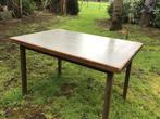 tafel, Huis en Inrichting, Tafels | Eettafels, Gebruikt, Ophalen of Verzenden, Overige houtsoorten