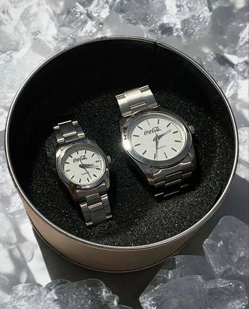 Coca-Cola Hers and His Watch Set  disponible aux enchères