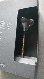 Gusta – Wijnglazen, Glitter Goud, set van 2 stuks, Huis en Inrichting, Ophalen of Verzenden, Nieuw