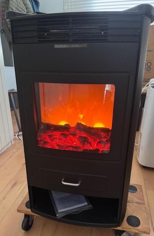 Elektrische bijverwarming, Huis en Inrichting, Kachels, Zo goed als nieuw, Vrijstaand, Overige soorten, Elektrisch, Ophalen