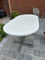 Tafel, Huis en Inrichting, Tafels | Eettafels, Ophalen, Gebruikt, Vier personen, Ovaal