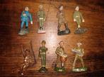 Figurines Durso Clairon lot de 8 soldats type Lineol Elastol, Enlèvement ou Envoi