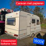 24 caravan 750kg werfkeet foodtruck stacaravan camping bouw, Caravans en Kamperen, Caravans, Bedrijf
