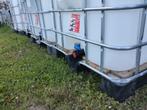 1000l IBC vaten op kunstofpallet. Prijs per stuk!, 150 litres ou plus, Comme neuf, Synthétique, Enlèvement