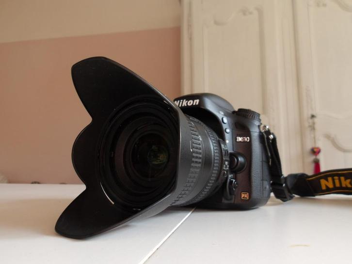 Nikon D610 Full Frame spiegelreflex met 3 lenzen, Audio, Tv en Foto, Fotocamera's Digitaal, Zo goed als nieuw, Spiegelreflex, Nikon