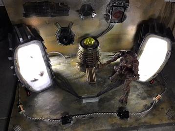 Diorama van de film the FLY( zelf gemaakt) beschikbaar voor biedingen
