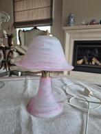 Vintage pink mushroom lamp paddestoel, Antiek en Kunst, Ophalen
