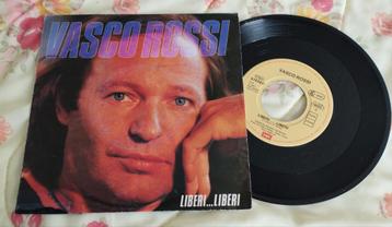 Vasco Rossi liberi liberi 45 rpm zeer zeldzame geweldige sta