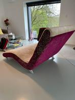 Chaise longue 2p, Maison & Meubles, Fauteuils, Comme neuf, 75 à 100 cm, Tissus