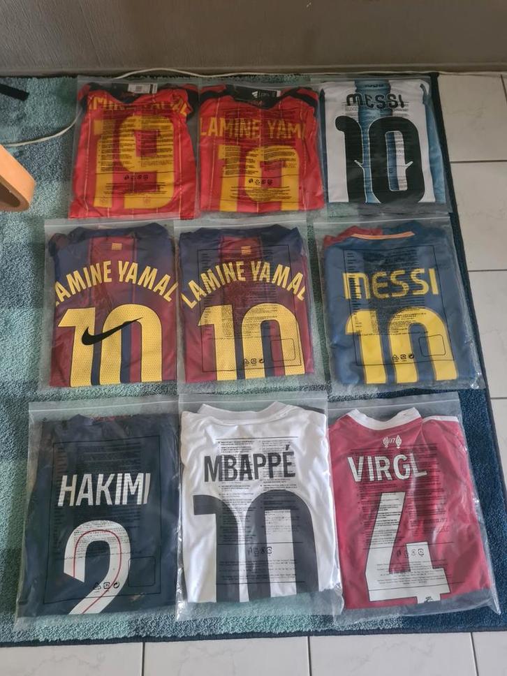 voetbaltruitjes Barcelona, Real Madrid, Liverpool,..., Kleding | Heren, Sportkleding, Nieuw, Voetbal, Maat 48/50 (M), Overige kleuren