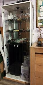 vitrine, 3 étagères en verre H1m80, Maison & Meubles, Armoires | Vitrines, 25 à 50 cm, 150 à 200 cm, Utilisé, 50 à 100 cm