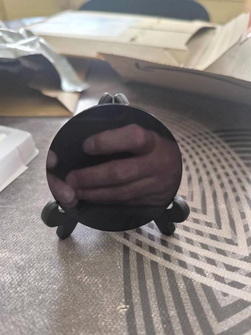zwarte waarzeggerspiegel van obsidiaan voor decoratie, Huis en Inrichting, Woonaccessoires | Spiegels, Nieuw, Minder dan 50 cm