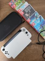 Jeux Nintendo Switch OLED + 6, Enlèvement, Utilisé