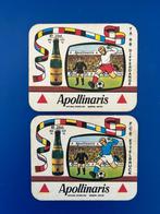 2 bierviltjes apollinaris, Collections, Marques de bière, Enlèvement ou Envoi