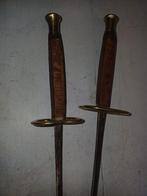 /2 epees + masque protection (escrime)poinçon allemand, Enlèvement ou Envoi