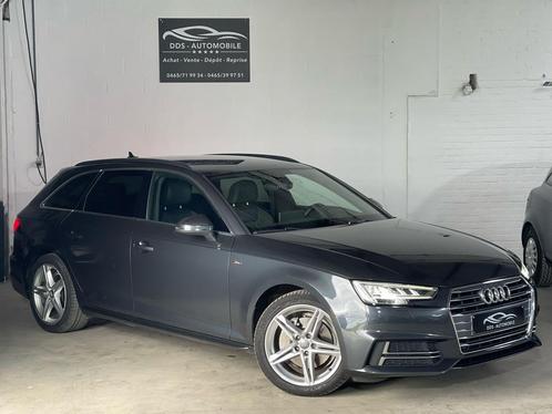 Audi A4 S-line Automatique 12 maanden garantie, Auto's, Audi, Bedrijf, A4, Diesel, Euro 5, Break, 5 deurs, Automaat, Zilver of Grijs