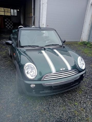 Mini cooper cabriolet a vendre ou échange disponible aux enchères