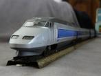 LIMA TGV Atlantique startset 4 delige treinset, sporen,trafo, Hobby en Vrije tijd, Ophalen, Wisselstroom, Analoog, Lima
