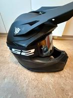 Een motorcross helm met een vizier, Motoren, Kleding | Motorhelmen, Offroadhelm, Dames, XL, Nieuw zonder kaartje