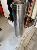 Inox rookgas afvoerbuis, Doe-het-zelf en Bouw, Ophalen, Nieuw, 20 tot 40 mm, Minder dan 2 meter