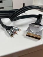 Video kabel scart to rca -profigold- 3m, Comme neuf, Enlèvement ou Envoi