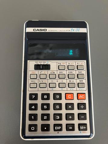Vintage rekenmachine, CASIO fx-31.