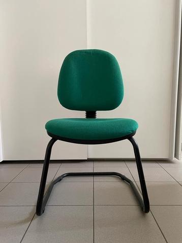 Bureaustoelen groen vast 6 stuks  beschikbaar voor biedingen