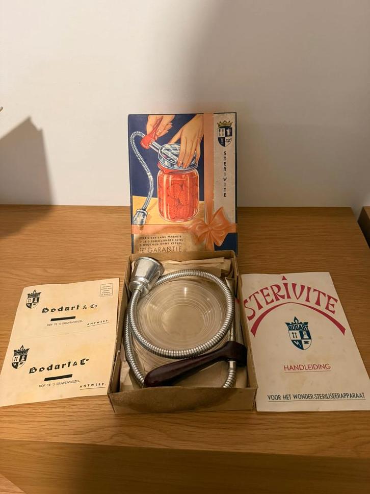 Stérilisation à la stérivite sans bouilloire vintage, Antiquités & Art, Curiosités & Brocante, Enlèvement ou Envoi