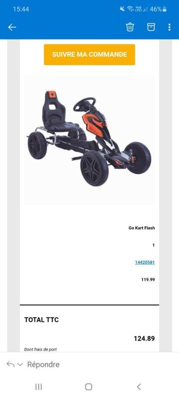 Go Kart enfant