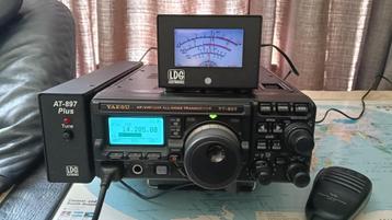 Yaesu FT-897D + FC-30u voeding (met div opties) beschikbaar voor biedingen