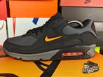 Nike Air Max 90 Jewel 'Black/Safety Orange' EU44,5 2022, Kleding | Heren, Schoenen, Zwart, Nike, Ophalen of Verzenden, Sneakers
