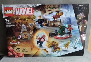 lego marvel 76267 avengers adventkalender beschikbaar voor biedingen