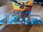 4 puzzels Dragons, Kinderen en Baby's, Speelgoed | Actiefiguren, Ophalen, Gebruikt