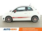 Abarth 500 1.4 Turbo Custom (bj 2015), Voorwielaandrijving, Wit, Handgeschakeld, Grijs