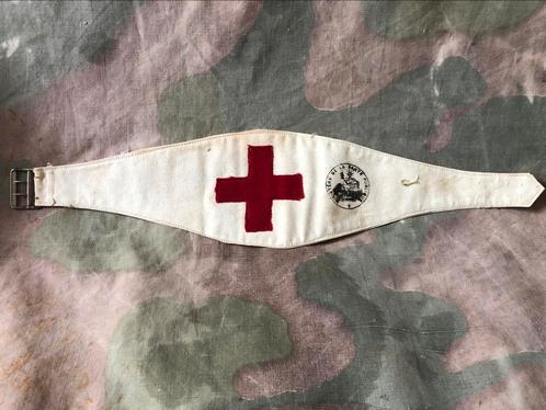 Franse Pre-War/WW2 croix rouge armband, Verzamelen, Militaria | Tweede Wereldoorlog, Ophalen of Verzenden